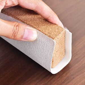 EMILYPRO Cork Sanding Blocks 4-1/4"x 2-3/8" x 1-3/16" Hand Sanding Tool for sandpaper - 3pcs