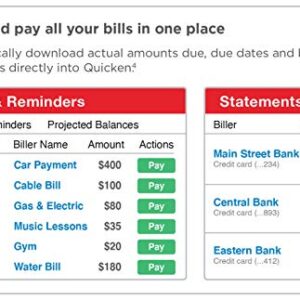 Quicken Deluxe NEW Subscriber Personal Finance – Manage your money with your First Year Subscription to Quicken (Windows/Mac)