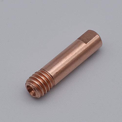 GZTIGWELD 20pk Contact Tip .035'' & 0.9mm M6x25mm Copper Accessory for MB-15AK MIG/MAG Welding Torch