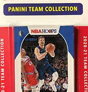 Dallas Mavericks 2020 2021 Hoops Factory Sealed 9 Card Team Set with Luka Doncic Plus Rookie Cards of Josh Green, Tyrell Terry and Tyler Bey