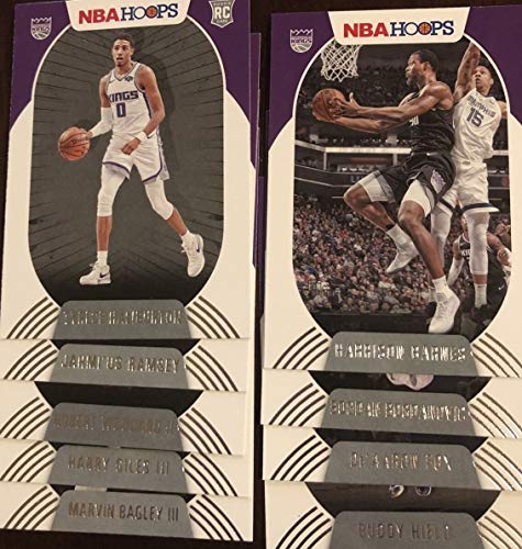 Sacramento Kings 2020 2021 Hoops Factory Sealed Team Set with a Rookie card of Tyrese Haliburton