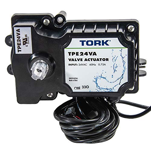 NSI TORK TPE24VA 24-Volt Valve Actuator Control, Compatible with all 24VAC Control Systems, for Pools, Spa Equipment, Solar and More, black