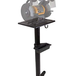 WEN Bench Grinder Stand, 32-Inch with Water Pot (4288T), Black