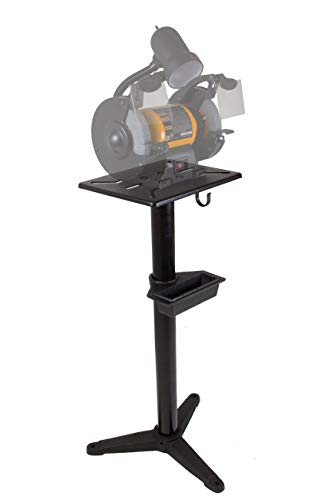 WEN Bench Grinder Stand, 32-Inch with Water Pot (4288T), Black