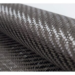 Aerospace Grade Carbon Fiber Cloth Fabric, 2x2 Twill 3k 50" x 36"/127cm 5.7oz/193gsm