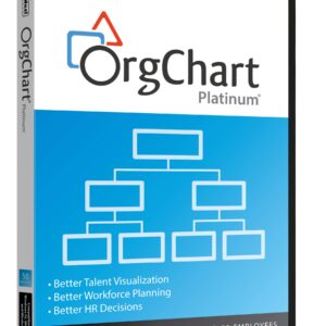 OrgChart Platinum - Create Organizational Charts for Your Small Business - for up to 50 Employees - CD/PC