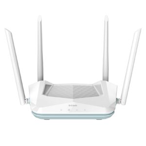 d-link wifi 6 router, ax1500 ai series 802.11ax smart home wireless internet gigabit dual band network system (r15)