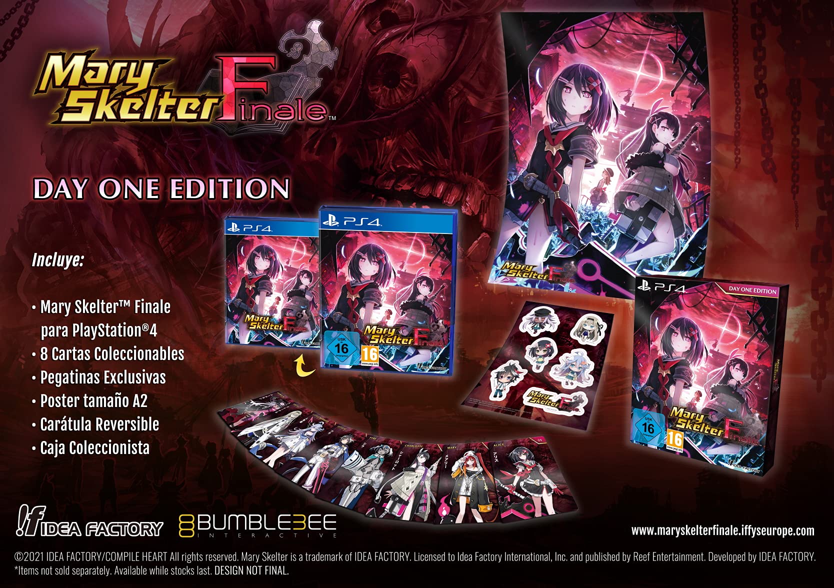 Mary Skelter Finale (Day One Edition) (PS4) (PS4)