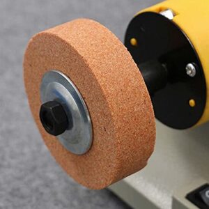 𝐋𝐮𝐨 𝐤𝐞 5 Pcs 3'' Grinding/Buffing Wheels - 3/8'' Arbor Hole Abrasive Polishing Wheel Aluminum Buffing Kits for Bench Grinder