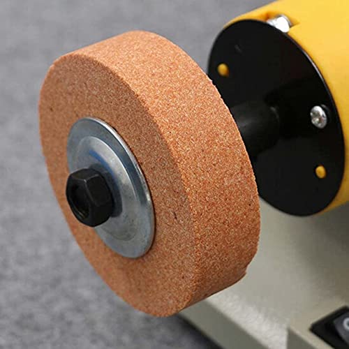 𝐋𝐮𝐨 𝐤𝐞 5 Pcs 3'' Grinding/Buffing Wheels - 3/8'' Arbor Hole Abrasive Polishing Wheel Aluminum Buffing Kits for Bench Grinder