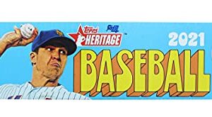 2021 Topps Heritage MLB Baseball HOBBY box (24 pks/bx)