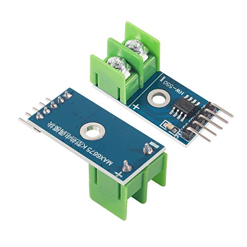 ACEIRMC DC 3-5V MAX6675 Module + K Type Thermocouple Temperature Sensor Thermocouple Sensor Set M6 Screw Compatible with Raspberry Pi Arduino (4pcs)