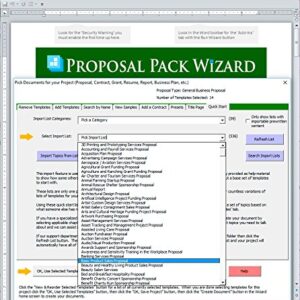 Proposal Pack Symbols #11 - Business Proposals, Plans, Templates, Samples and Software V20.0