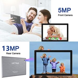 LECTRUS Android Tablet 10 inch, Octa-core, 5G WiFi Tablets, 32GB ROM 128GB Expand Storage,IPS HD Display, Google GMS Certified,Dual Camers& Speaker, Designed for Protable Entertainment