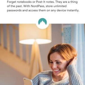 NordPass 1-Year Premium Password Manager Subscription for Unlimited Devices - Password Manager Software with Top-Tier Encryption, Data Breach Scanner, Secure Password Sharing [Physical box]