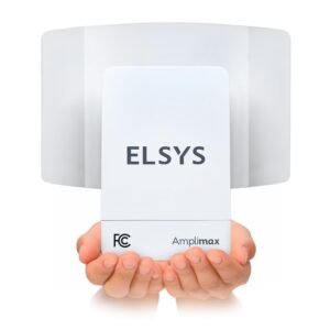 elsys amplimax 4g outdoor lte modem with sim card slot and built in high-gain antenna (2 in 1) -fcc certified, qualified at&t, t-mobile & verizon –primary internet or failover [usa only ]