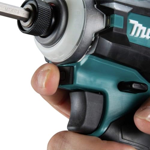 Makita Max XGT 40V Brushless Cordless 4-Speed 4-3/4-Inch Impact Driver with One-Touch Power Selector Button and Two Tightening Modes