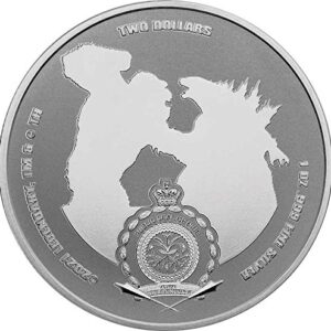 2021 DE Modern Commemorative PowerCoin Godzilla 1 Oz Silver Coin 2$ Niue 2021 1 Oz Proof