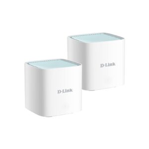 d-link m15/2 eagle pro ai mesh wifi 6 router system (2-pack) ax1500 - multi-pack for smart wireless internet network, voice control