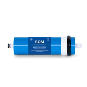 600 gpd commercial reverse osmosis ro membrane replacement filter for ro system – high rejection low flow ro water filtration system membrane – 3”x 11.75” 600 gallon per day filter – express water
