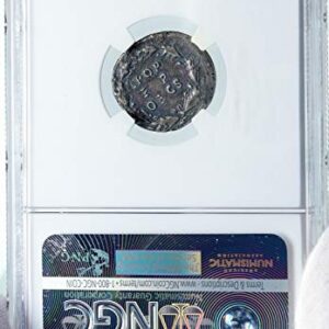 1655 IT CLAUDIUS very rare DENARIUS 49AD Ancient AR Roman Denarius VF NGC