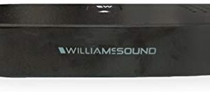 Williams Sound IR E4 Model IR+ Emitter for IR M1 Modulator, Coverage Area of Up to 18000 Square Feet (1670 sq. m) in Single Channel Mode, Includes BKT 024 Wall/Ceiling Bracket, 48VDC