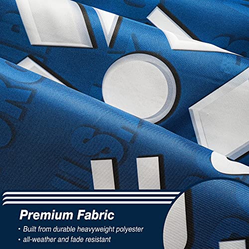 XIFAN Premium Double Sided Flag for US Air Force USAF 3x5 FT - Heavy Duty 3ply Polyester Durable Vibrant Print Double Stitched - Military Indoor Outdoor Banner