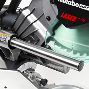 Metabo HPT MultiVolt™ 36V Sliding Miter Saw | 10-Inch Blade | Dual Bevel | Includes Battery & Charger | C3610DRAQA