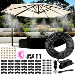 misters for outside patio, outdoor misting cooling system for patio, water mister outdoor, outdoor mister system for garden trampoline greenhouse