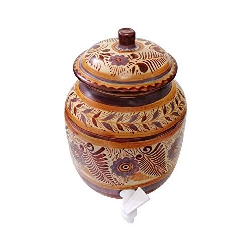 Cinnamon Pottery Water Dispenser