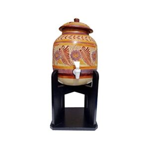 Cinnamon Pottery Water Dispenser
