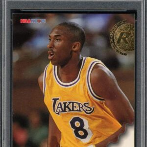 Kobe Bryant 1996 Hoops Rookie Basketball Card RC #281 Graded PSA 8