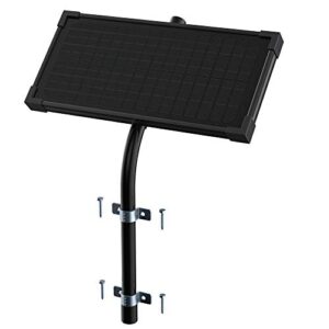 solarenz 10 w solar panel mount bracket charger for automatic solar gate opener systems solar panel electric fence kit