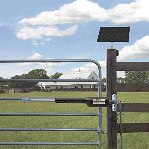 SolarEnz 10 W Solar Panel Mount Bracket Charger for Automatic Solar Gate Opener Systems Solar Panel Electric Fence Kit