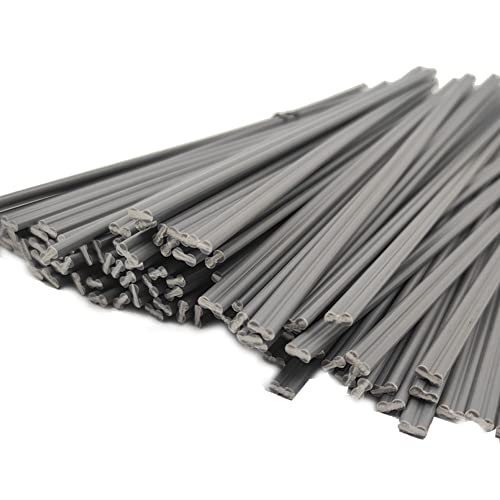 9.8 Inch Grey PVC (Polyvinyl chloride) Plastic Welding Rods for PVC plastic water tank,pvc pipe,PVC plastic doors and windows