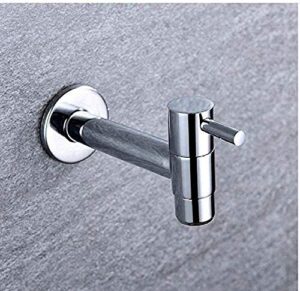 nzdy faucet extra longht solid brass outdoor garden washing hine chrome plated standard g1/2 threaded