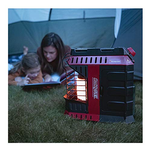 Mr. Heater MH11BFLEX Buddy FLEX 11,000 BTU Portable Propane Heater with 10-Feet Propane Hose Assembly Bundle (2 Items)