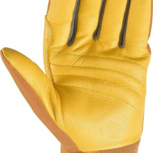 Wells Lamont mens 3238 Work Gloves, Whiskey Tan, Large US