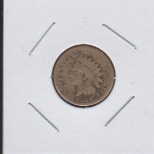 1863 P Indian Head (1859-1909) Penny Seller Very Good -