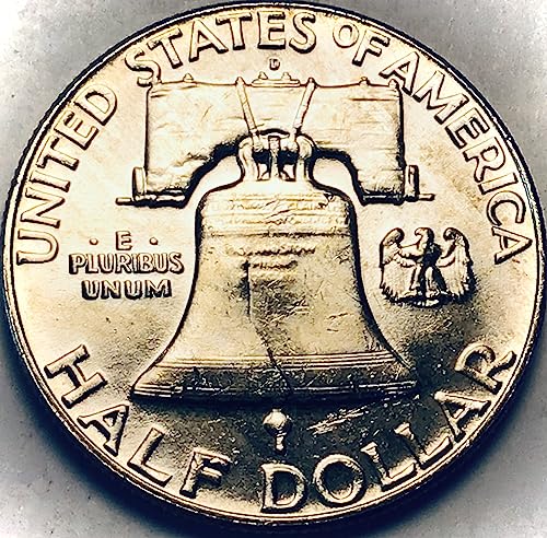 1963 D Franklin Silver BU Half Dollar Seller Mint State