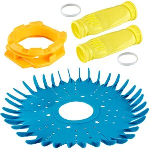 pool cleaner w70329 finned disc & w69698 diaphragm & w70327 foot pad kit replacement part by blue stars - exact fit for zodiac baracuda g2,g3 or g4, ranger 1500 models, etc.