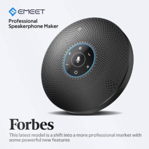 2 Bluetooth Speakerphone - M2 Max Professional Conference Speaker and for Around 20 People Business Conference Calls High Volume Noise Reduction Daisy Chain Dongle Home Office Skype