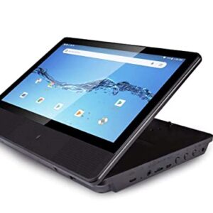 Sylvania 10.1" Quad Core Tablet/Portable DVD Player Combo, 1GB/16GB, Android, SLTDVD1024 (Renewed)