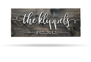 custom wood sign personalized handmade wedding gift wood wall art personalized sign last name sign established sign wooden signs bridal shower gift anniversary gift