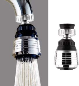 faucet nozzle filter, 360 degree rotate faucet, anti water bubbler, water saving tap aerator diffuser, two spraying mode