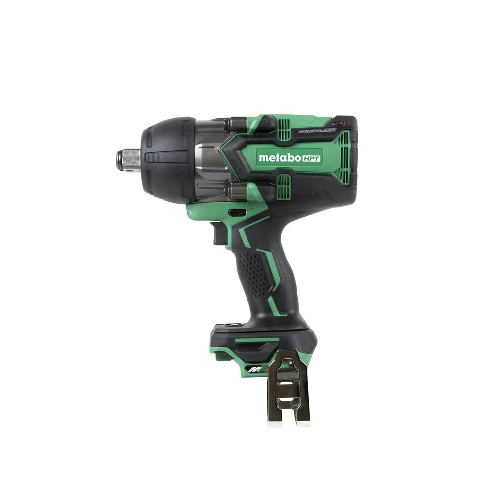 Metabo HPT 36V MultiVolt Impact Wrench | Tool Only - No Battery | 3/4-in Square Drive | High-Torque | Brushless Motor | WR36DAQ4, Green