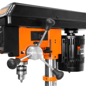 WEN 4212T 5-Amp 10-Inch Variable Speed Cast Iron Benchtop Drill Press with Laser