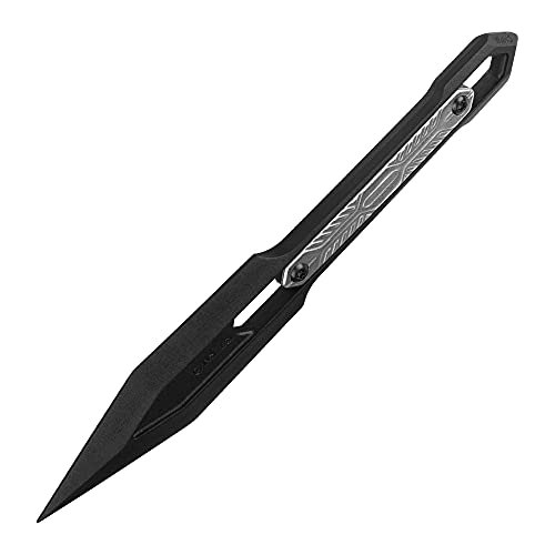 Kershaw Inverse Spear Point Pocket Knife, 2.6-in. Blade, Fixed Blade (1397), Aluminum,Black