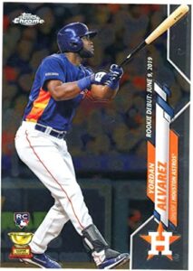 yordan alvarez rookie card topps all star baseball card - 2020 topps chrome update baseball card #u-53 (houston astros) free shipping