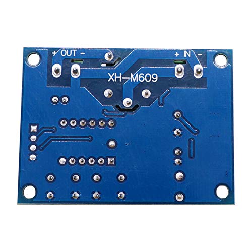 weideer XH-M609 Low Voltage Disconnect Protection Module Digital Display Over-Discharge Circuit Protection Module for DC 12V-36V Battery XH-M609